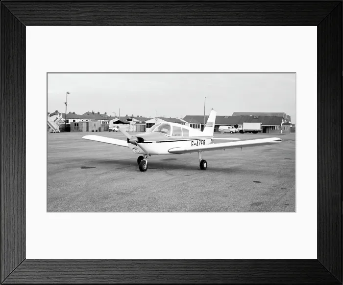 Framed Print : Piper PA-28 Cherokee G-AZEG Framed Print : Piper PA-28 Cherokee G-AZEG
