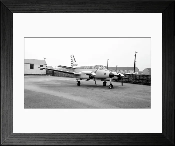 Framed Print : Beech King Air PH-IND Framed Print : Beech King Air PH-IND
