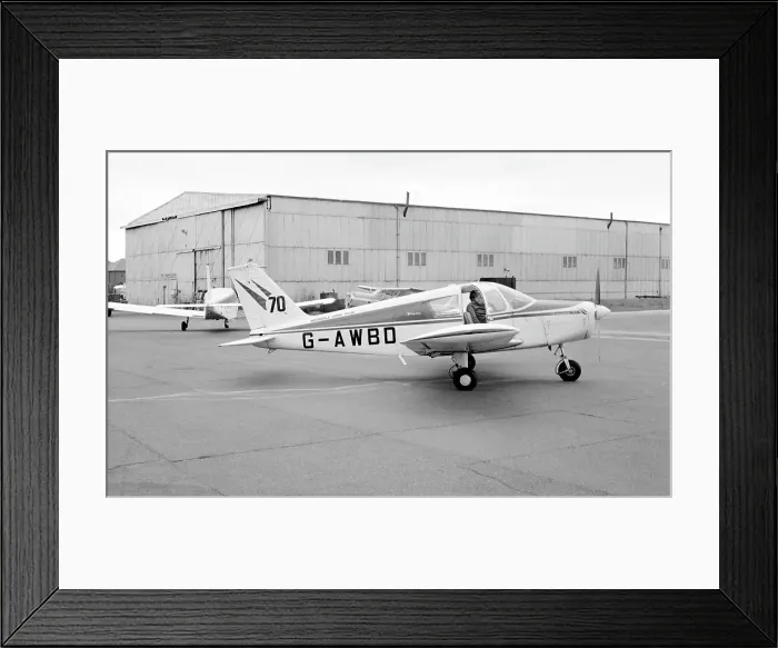 Framed Print : Piper PA-28 Cherokee G-AWBD Framed Print : Piper PA-28 Cherokee G-AWBD