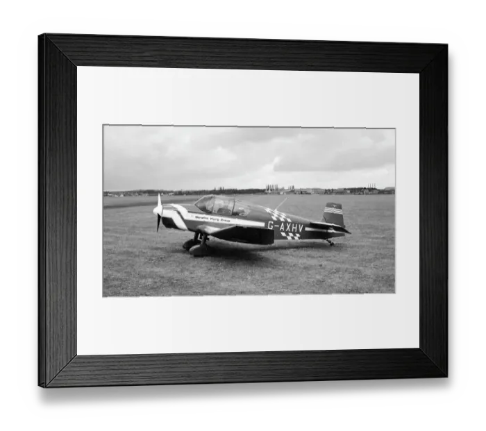 Framed Print : Jodel D. 117A Grande Tourisme G-AXHV Framed Print : Jodel D. 117A Grande Tourisme G-AXHV