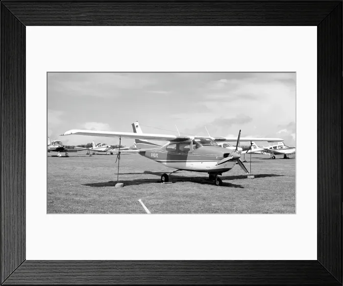 Framed Print : Cessna 210L Centurion D-ELPZ Framed Print : Cessna 210L Centurion D-ELPZ