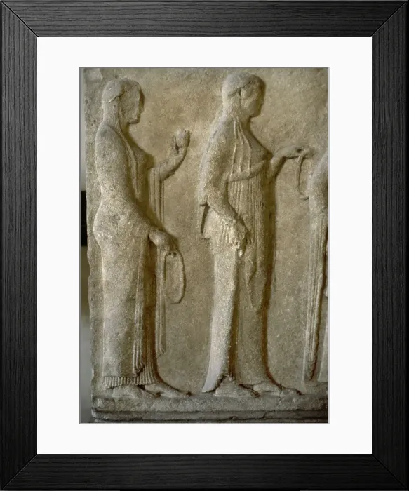 Framed Print : Passage of Theores. Detail of the Three Graces Framed Print : Passage of Theores. Detail of the Three Graces