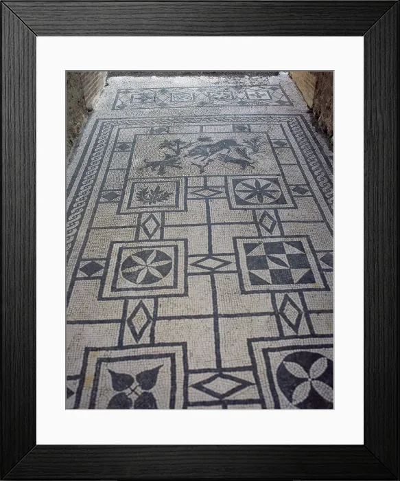 Framed Print : Italy, Pompeii. House of the Wild Boar Framed Print : Italy, Pompeii. House of the Wild Boar