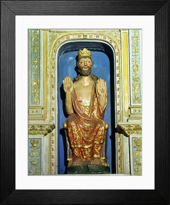 Framed Print : The Savior showing his sores. Gothic. Chapel of The Savior Framed Print : The Savior showing his sores. Gothic. Chapel of The Savior