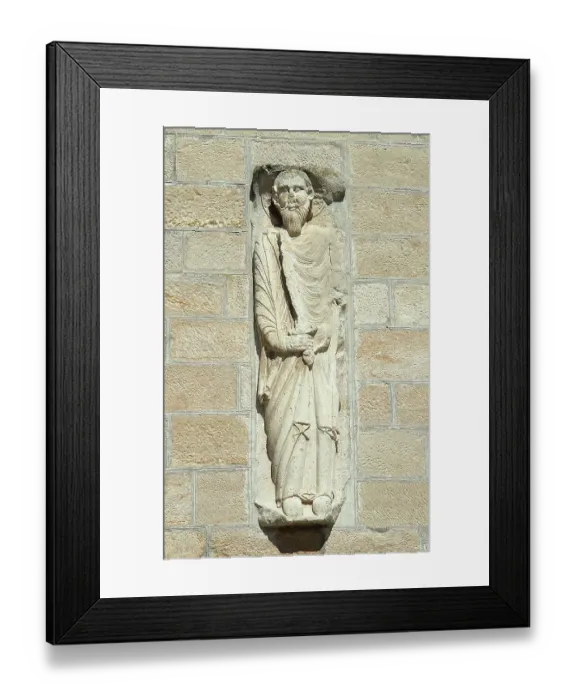 Framed Print : Paul the Apostle (c. 5-c. 64 or 67). Romanesque style Framed Print : Paul the Apostle (c. 5-c. 64 or 67). Romanesque style