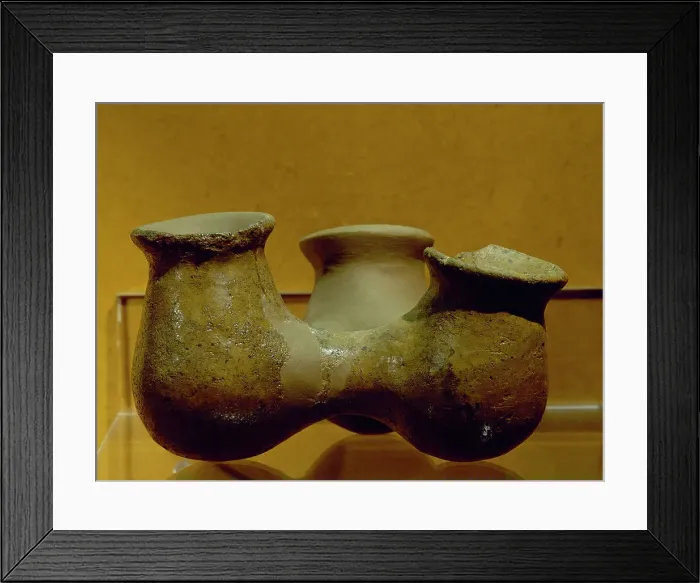 Framed Print : Iberian Kernos. 3rd century BC Framed Print : Iberian Kernos. 3rd century BC