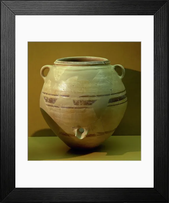 Framed Print : Iberian art. Vessel with decanter beak. 3rd century BC Framed Print : Iberian art. Vessel with decanter beak. 3rd century BC