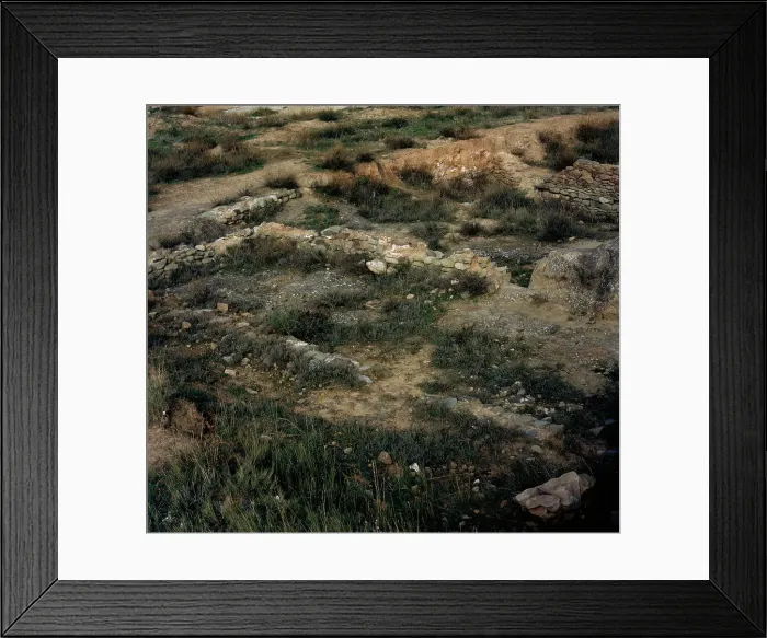 Framed Print : Celtiberian site of San Miguel. Iron Age II Framed Print : Celtiberian site of San Miguel. Iron Age II