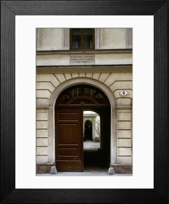 Framed Print : Franz Schubert (1797-1828). Austrian composer Framed Print : Franz Schubert (1797-1828). Austrian composer