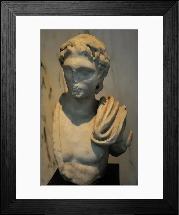 Framed Print : Bust of Alexander the Great (356-323 BC) Framed Print : Bust of Alexander the Great (356-323 BC)