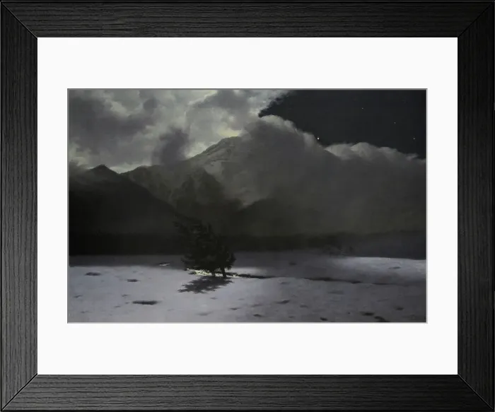 Framed Print : Strong Wind in the Mountains, 1895, by Stanislaw Witkiewicz Framed Print : Strong Wind in the Mountains, 1895, by Stanislaw Witkiewicz