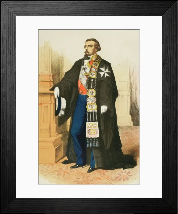 Framed Print : Grand Prior of the Order of Saint John of Jerusalem or Malta Framed Print : Grand Prior of the Order of Saint John of Jerusalem or Malta
