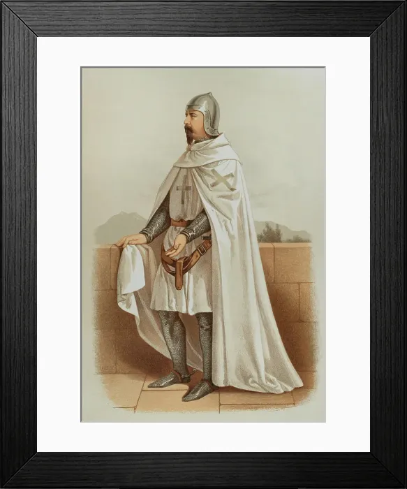 Framed Print : Knight of the Order of San Julian del Pereiro - war dress Framed Print : Knight of the Order of San Julian del Pereiro - war dress