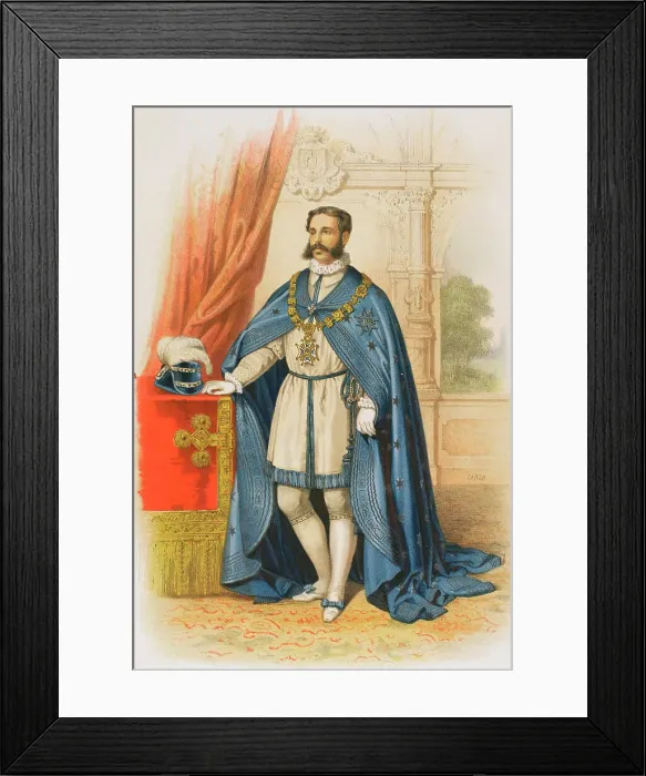 Framed Print : Knight - Order of Charles III Framed Print : Knight - Order of Charles III