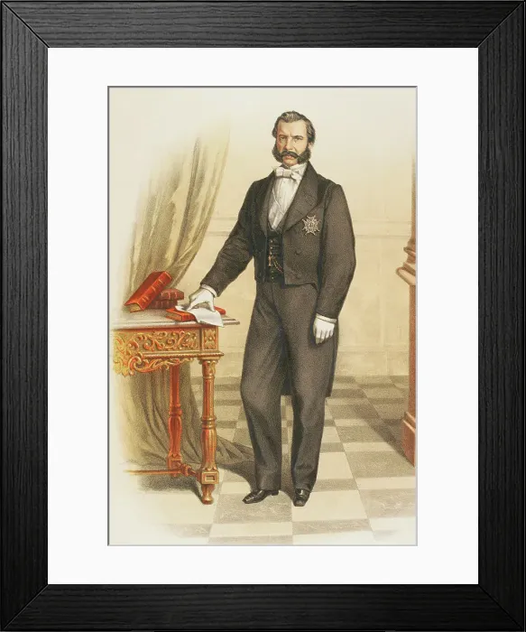 Framed Print : Knight - Order of Charles III Framed Print : Knight - Order of Charles III