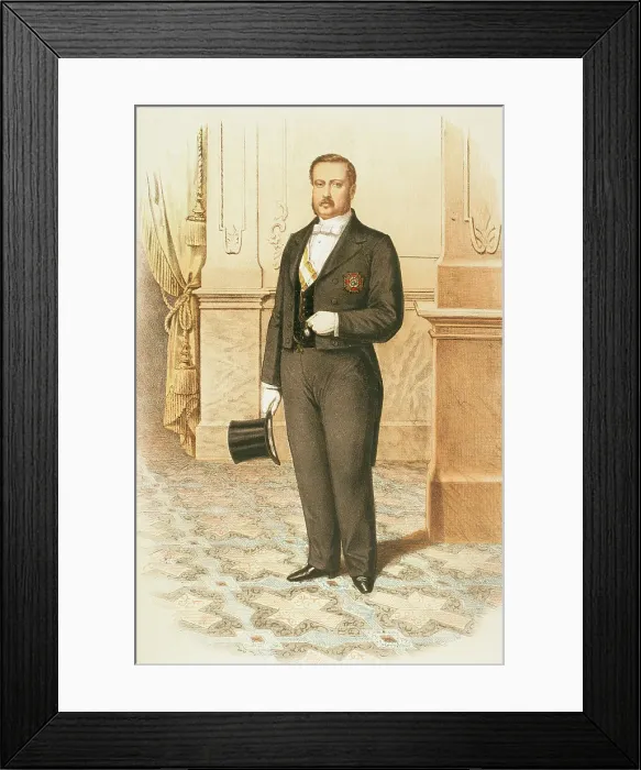Framed Print : Knight - Grand Cross of the Royal Order of Isabella Framed Print : Knight - Grand Cross of the Royal Order of Isabella