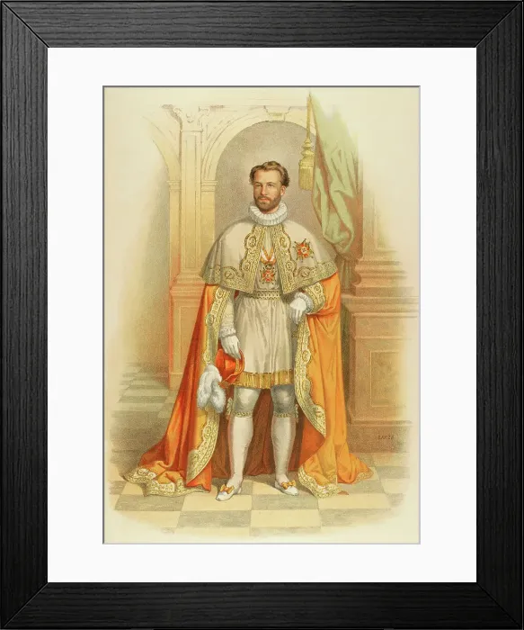Framed Print : Knight Commander of the Royal Order of Isabella the Catholic Framed Print : Knight Commander of the Royal Order of Isabella the Catholic