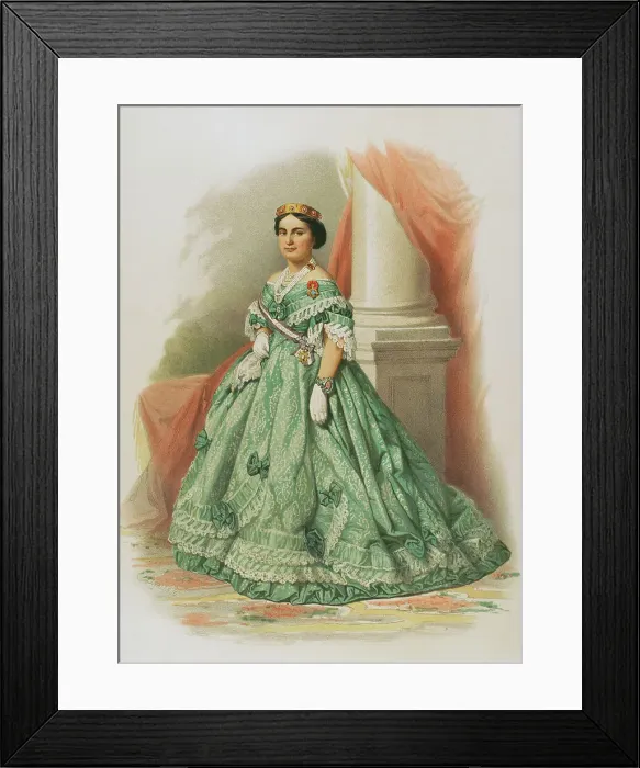 Framed Print : Royal Order of the Noble Ladies of Queen Maria Luisa Framed Print : Royal Order of the Noble Ladies of Queen Maria Luisa