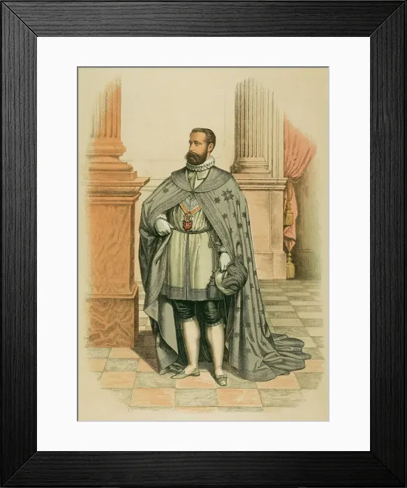 Framed Print : Minister Secretary of the three Orders of Charles III Framed Print : Minister Secretary of the three Orders of Charles III
