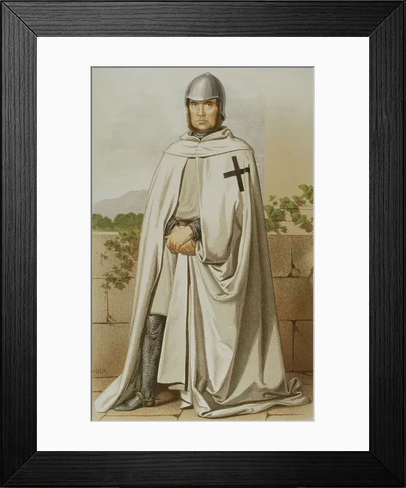 Framed Print : Knight of the Order of Montesa Framed Print : Knight of the Order of Montesa