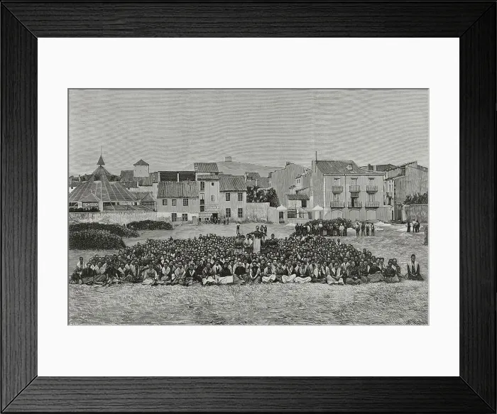 Framed Print : Spain, Catalonia, Barcelona province. The Strike of Igualada Framed Print : Spain, Catalonia, Barcelona province. The Strike of Igualada