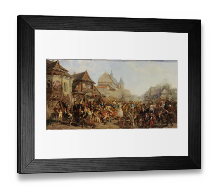 Framed Print : Zwierzyniec Hobby-Horse, c. 1881, by Hipolit Lipinski Framed Print : Zwierzyniec Hobby-Horse, c. 1881, by Hipolit Lipinski