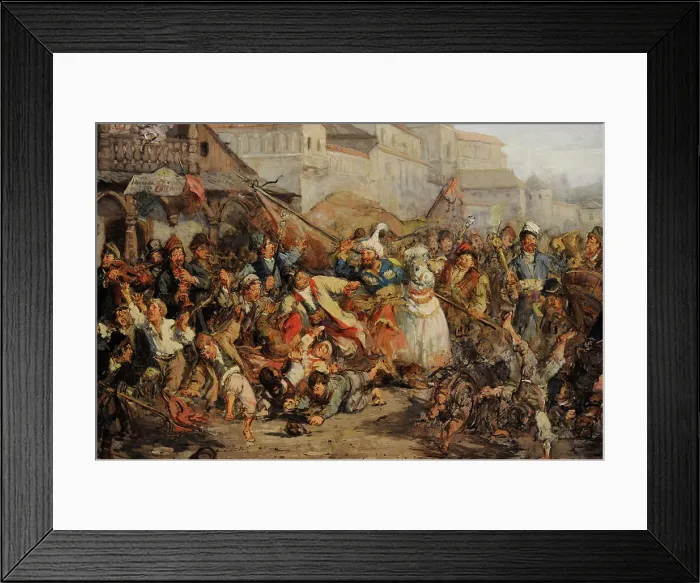 Framed Print : Zwierzyniec Hobby-Horse, c. 1881, by Hipolit Lipinski Framed Print : Zwierzyniec Hobby-Horse, c. 1881, by Hipolit Lipinski