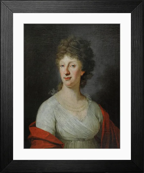 Framed Print : Potrait of Holy Roman Empress Maria Theresa (1717-1780) Framed Print : Potrait of Holy Roman Empress Maria Theresa (1717-1780)