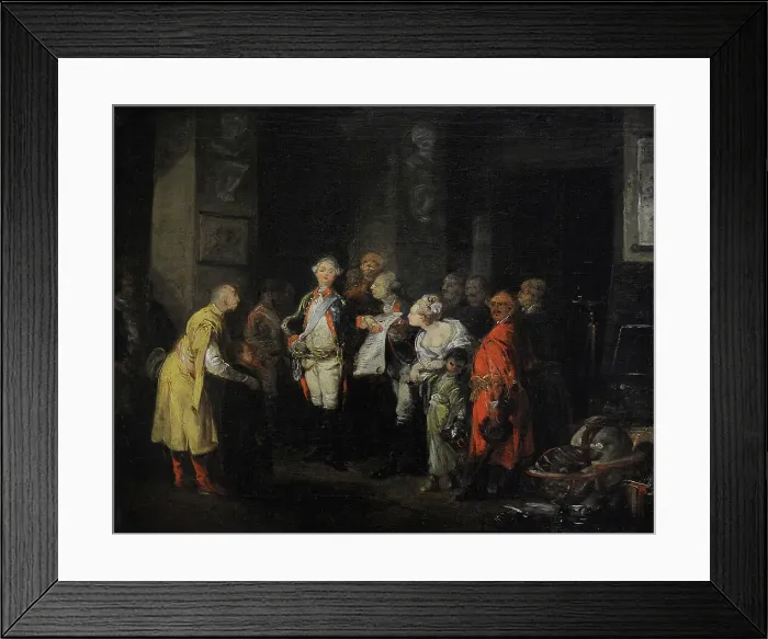 Framed Print : King Stanislaw II August Poniatowski (1732-1798) Framed Print : King Stanislaw II August Poniatowski (1732-1798)