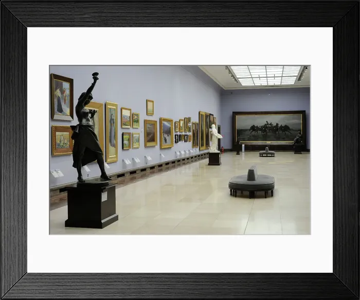 Framed Print : 19th Century Polish Art Gallery (Sukiennice Museum) Framed Print : 19th Century Polish Art Gallery (Sukiennice Museum)