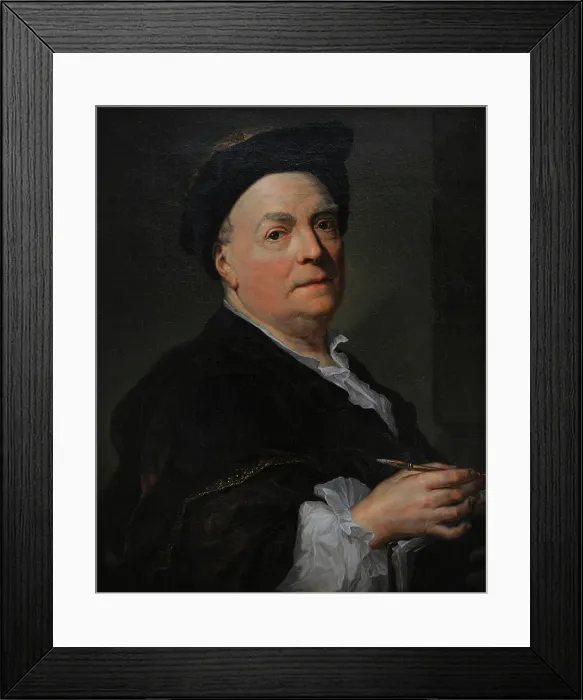 Framed Print : Louis de Silvestre (1675-1760), 1745-1746, by Mengs Framed Print : Louis de Silvestre (1675-1760), 1745-1746, by Mengs
