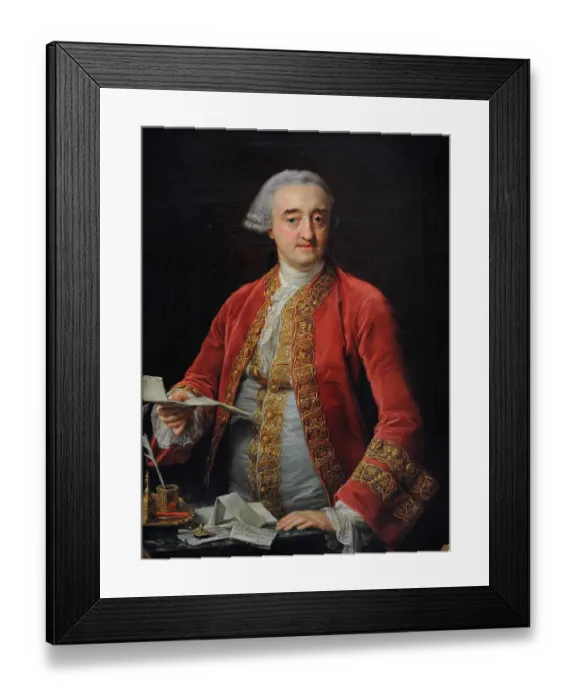 Framed Print : Manuel Roda y Arrieta (1706 / 1707-1782), 1765, by Batoni Framed Print : Manuel Roda y Arrieta (1706 / 1707-1782), 1765, by Batoni