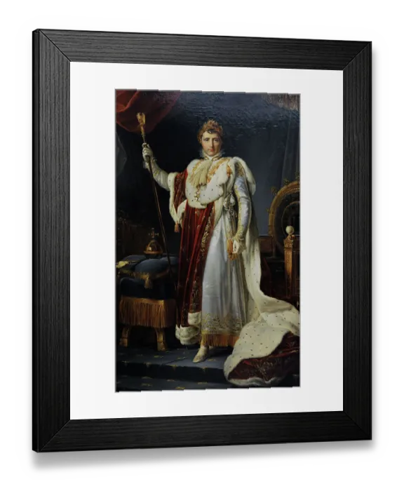 Framed Print : Anonymous portrait of Napoleon Bonaparte (1769-1815) Framed Print : Anonymous portrait of Napoleon Bonaparte (1769-1815)