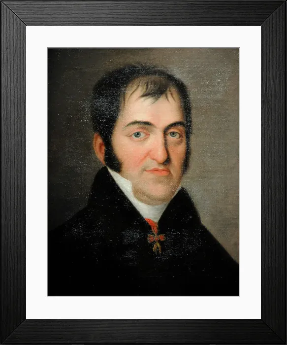 Framed Print : Ferdinand VII. Attributed to Francisco Lacoma y Fontanet Framed Print : Ferdinand VII. Attributed to Francisco Lacoma y Fontanet