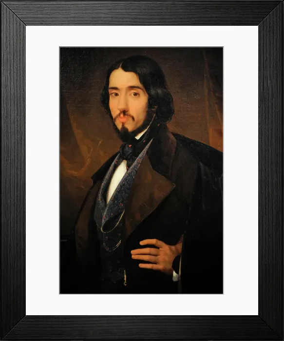 Framed Print : Fernando Ferrant y Llausas(1810-1852), ca. 1845 Framed Print : Fernando Ferrant y Llausas(1810-1852), ca. 1845