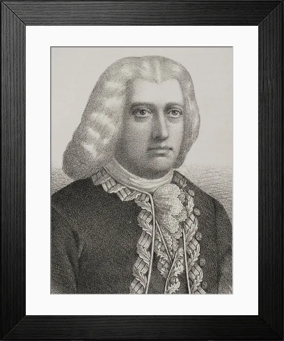 Framed Print : Jose Marin (1681-1750). Spanish military Framed Print : Jose Marin (1681-1750). Spanish military