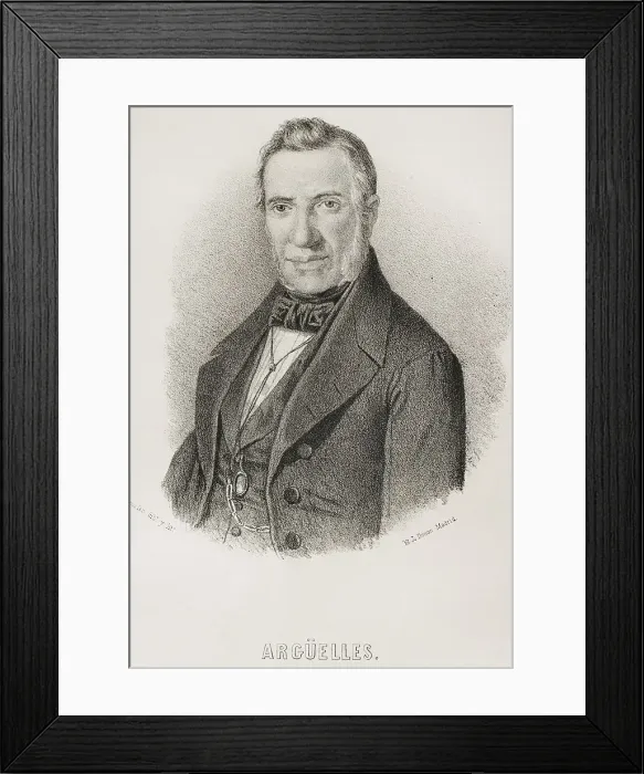Framed Print : Agustin de Arguelles Alvarez (1776-1844) Framed Print : Agustin de Arguelles Alvarez (1776-1844)