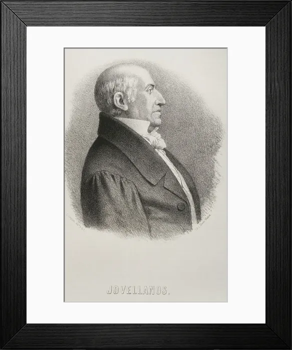 Framed Print : Gaspar Melchor de Jovellanos (1744-1811) Framed Print : Gaspar Melchor de Jovellanos (1744-1811)