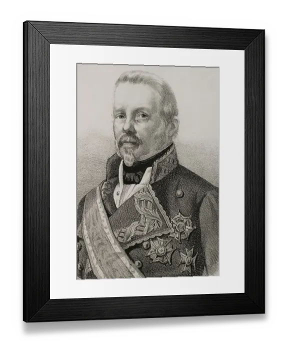 Framed Print : Evaristo Jose Fernandez San Miguel y Valledor (1785-1862) Framed Print : Evaristo Jose Fernandez San Miguel y Valledor (1785-1862)