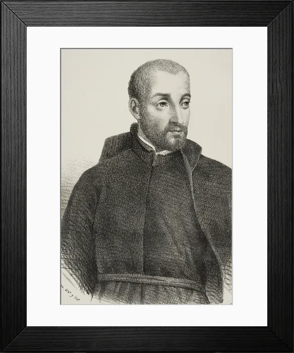 Framed Print : Diego Laynez (1512-1565). Spanish Jesuit priest Framed Print : Diego Laynez (1512-1565). Spanish Jesuit priest