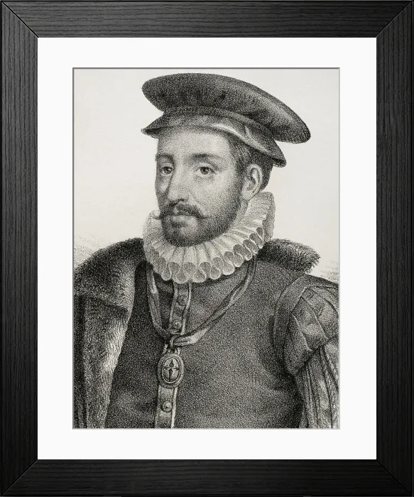 Framed Print : Luis de Requesens y Zuniga (1528-1576). Spanish military Framed Print : Luis de Requesens y Zuniga (1528-1576). Spanish military