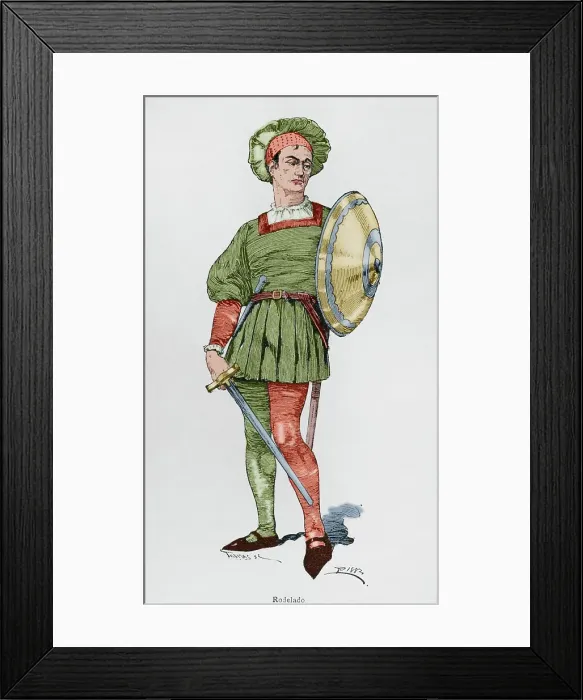 Framed Print : Rodeleros (shield bearers). Spanish troops, 16th century Framed Print : Rodeleros (shield bearers). Spanish troops, 16th century