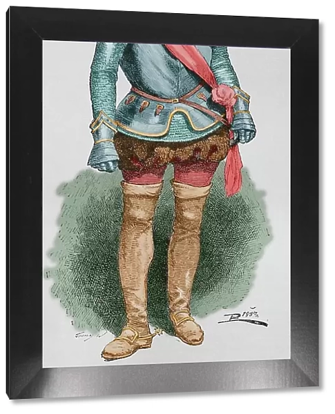 Diego Garcia de Paredes (1466-1534). Spanish soldier