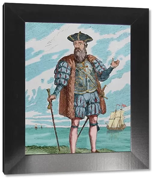 Vasco da Gama (1460-1524). Portuguese explorer