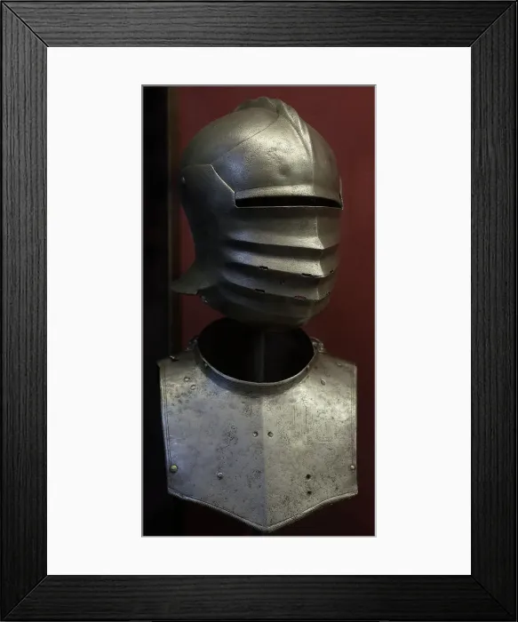 Framed Print : Italian Sallet. School of Missaglia. Ca. 1500 Framed Print : Italian Sallet. School of Missaglia. Ca. 1500