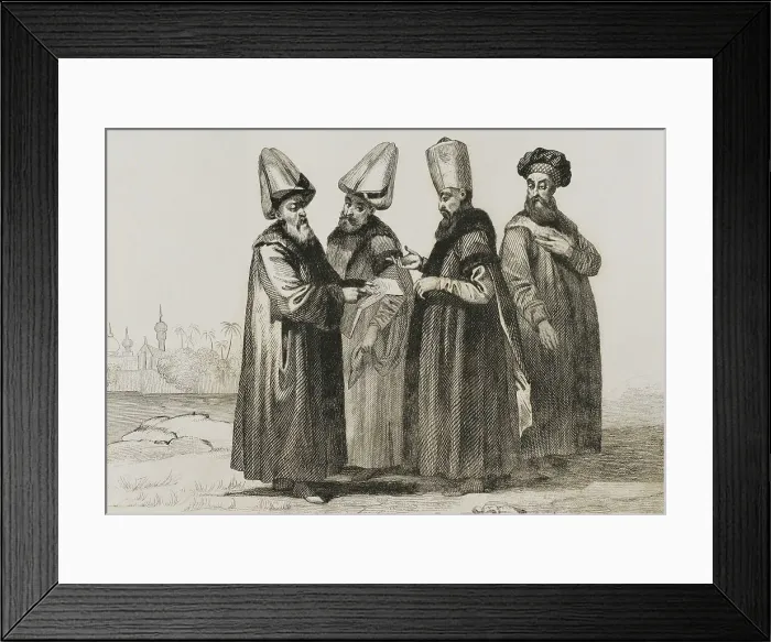Framed Print : Ottoman Empire. Turkey - Grand Vizier, Kaim-Mekam Framed Print : Ottoman Empire. Turkey - Grand Vizier, Kaim-Mekam