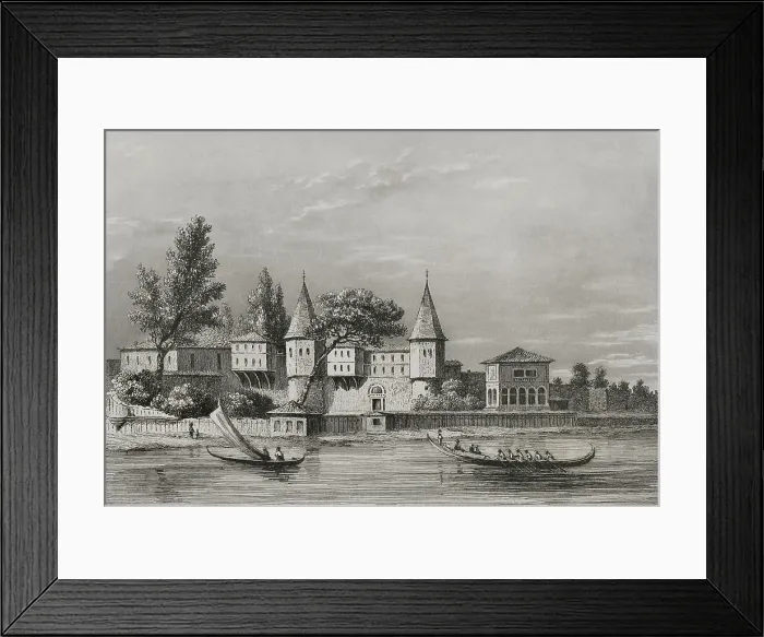 Framed Print : Turkey. Constantinople (today Istanbul). Topkapi Palace Framed Print : Turkey. Constantinople (today Istanbul). Topkapi Palace