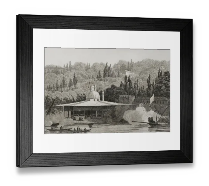 Framed Print : Turkey. Kiosk of the Gunsmiths (Djebedjiler-Kiochky)