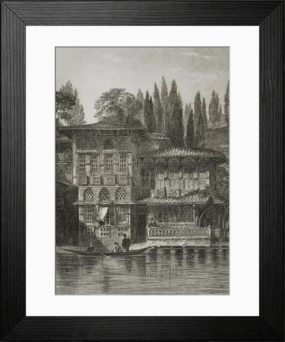 Framed Print : Turkey. Constantinople. Istanbul. Greek Priest's house Framed Print : Turkey. Constantinople. Istanbul. Greek Priest's house