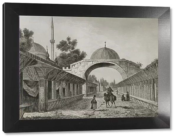 Ottoman Empire period. City of Burgas
